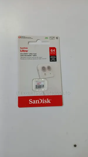 Kadi ya Micro SD ya SanDisk 64GB