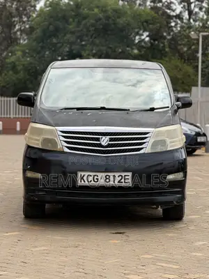 Toyota Alphard 2008 Nyeusi