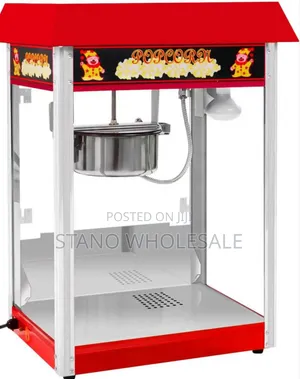 New Stainless Steel Popcorn Machine