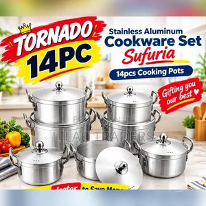 14pc Stainless Steel Cookware Set