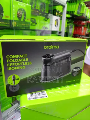 Oraimo OEI-201A SteamCore Lite 2-in-1 Iron ya Mvuke na Steamer