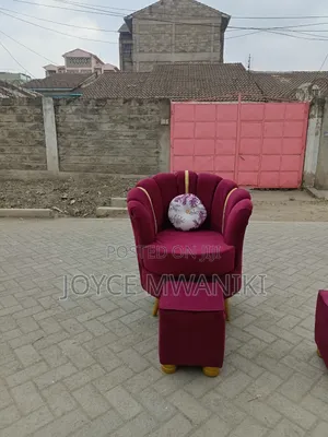 Kiti cha Pedicure Maua Moja na Kiti Kidogo Kinachofanana