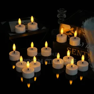 Rechargeable LED Candles with Remote (6pcs)