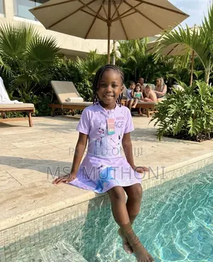 Disney Frozen Elsa Girls Swimming Costume Dress