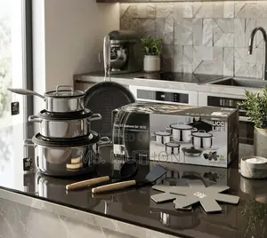 UCC LIFE 13-Piece Set ya Vyombo vya Kupikia Visivyo Namna
