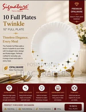 Signature Set of 6 Plates