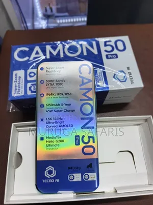 Tecno Camon 50 Pro 256GB Mpya Kijani