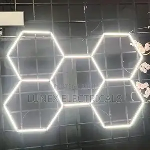 Honeycomb Hexagon LED Work Light for Garage/Workshop