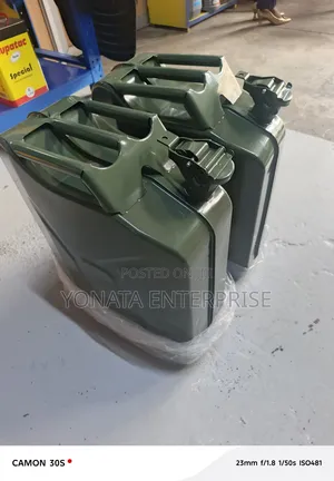 Heavy-Duty Carbon Steel Jerry Can