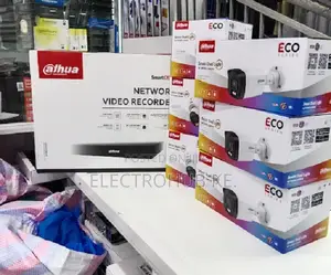 Dahua 4-Camera IP CCTV Kit with 4-Channel NVR
