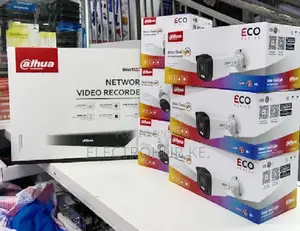 Dahua Kamera za IP 4 Channel 2MP Set Kamili
