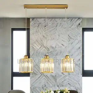 3-Head Pendant Light Chandelier for Living Room