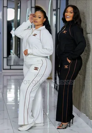 Ladies' Flair Tracksuits - Burgundy
