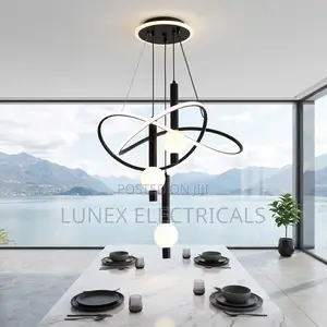 Simple LED Chandelier - Metal Indoor
