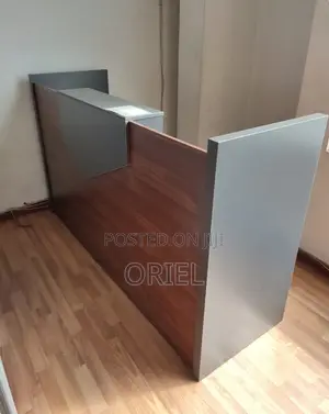 Dawati la Mapokezi la Mtendaji 1.8m - Kahawia