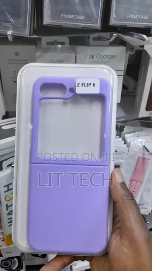 Kifaa Kipya cha Kinga cha Samsung Z Flip 6 - Zambarau