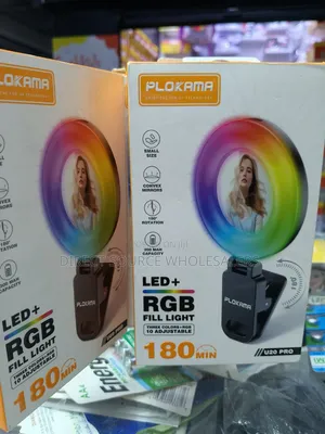 Portable LED RGB Selfie Light for Phones