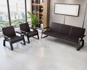 Kochi ya Executive ya Seating 5 - Ngozi Nyeusi