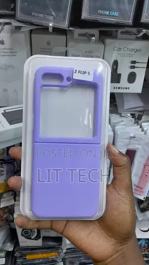 Kifaa cha Silicone cha Kuzuia Mshtuko kwa Samsung Galaxy Z Flip 5