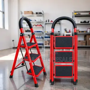 Ladder ya Kukunja ya Step 2-5 yenye Safety Grip