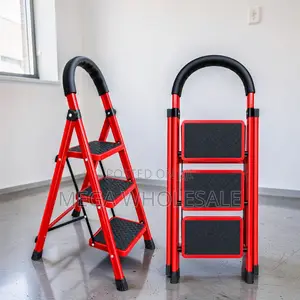 2, 3, 4, 5 Step Folding Ladder yenye Handle Ergonomic