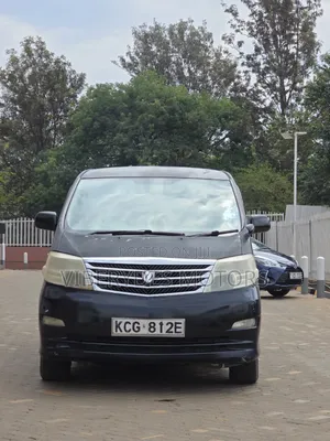 Toyota Alphard 2008 Nyeusi