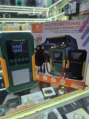 5-in-1 Power Bank ya Gari na Inflator ya Tairi