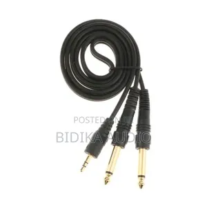 BNK 3.5mm hadi Dual 6.35mm Audio Y Splitter Cable