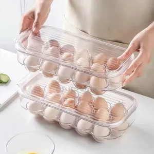 16 Grid Egg Holder with Handle & Lid
