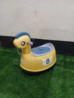 Kiti cha Potty cha Farasi cha Watoto 2-in-1 chenye Kichekesho cha Kupanda