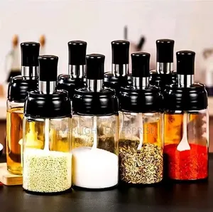 200ml Seasoning Spice Jar with Airtight Lid & Spoon