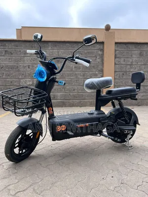 Mini E-bike Mpya ya 2022 Nyeusi
