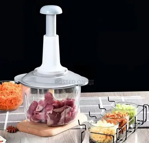 Kikata Chakula cha Manual chenye Blades 4 (1.5L)