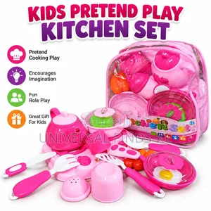 Set ya Jiko la Kuchezea la Watoto - Set ya Kupikia Toy
