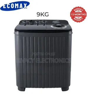 Ecomax 9kg Semi-Automatic Washing Machine