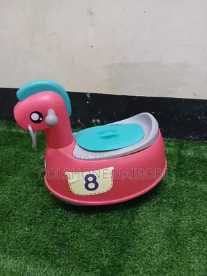 Kiti cha Potty cha Farasi cha Watoto cha 2-in-1 (Pink)