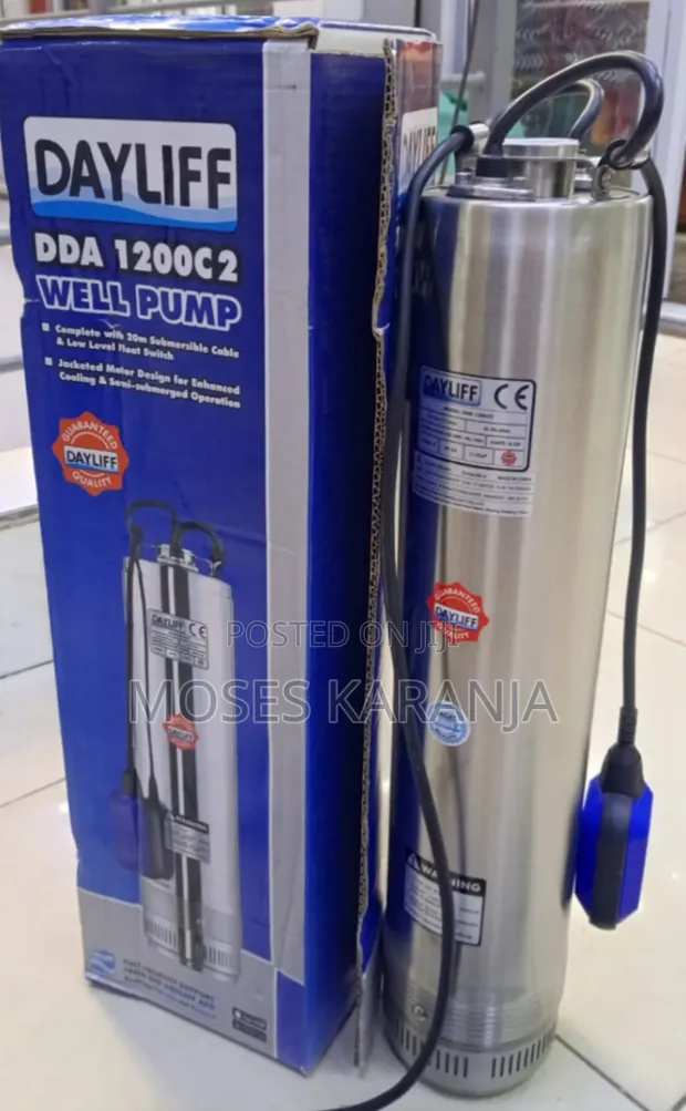 Dayliff DDA 1200C2 Submersible Well Pump - 1