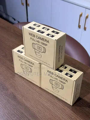 Webcam ya USB ya Full HD 1080P yenye Mic Iliyojengewa Ndani