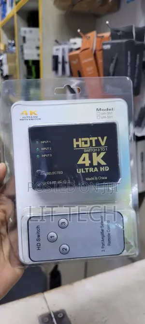 4K HDMI Switcher with Remote (5-Input)