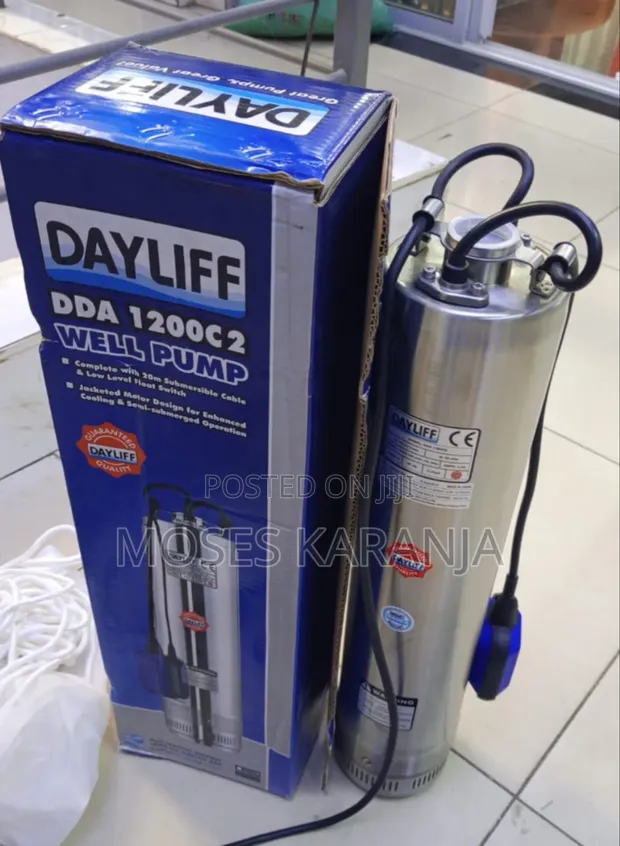 Dayliff 1200C2 Deep Well Submersible Pump - 1
