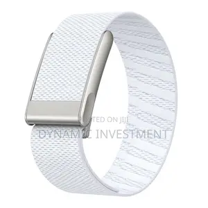 Whoop 5.0 Elastic Decorative Nylon Watch Band Nyeupe