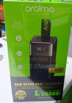 Oraimo PowerBox 500 50,000mAh Portable Charger