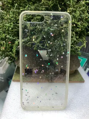Kava ya Simu ya Glitter na Nyota kwa iPhone 6/6S/7 Plus