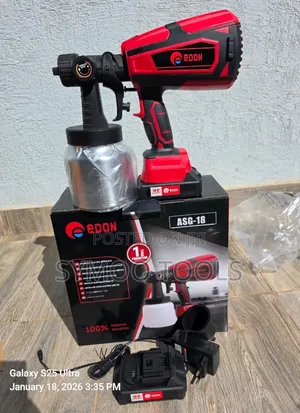 Edon ASG-18 Cordless HVLP Spray Gun