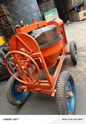 Indian 500L Concrete Mixer - 6.5HP Diesel Engine