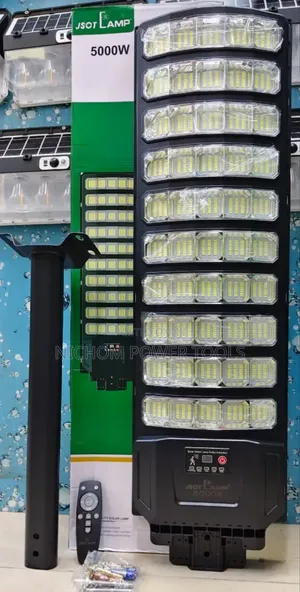 5000W Solar Streetlight with Motion Sensor