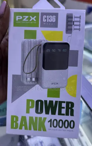 PZX C136 Powerbank Ndogo Portable