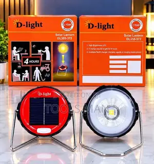 D-Light DL355-372 Portable Solar LED Lantern