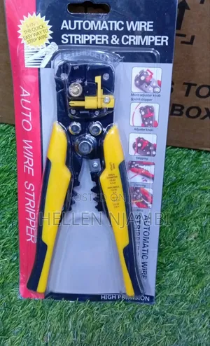 Automatic Wire Stripper and Crimper