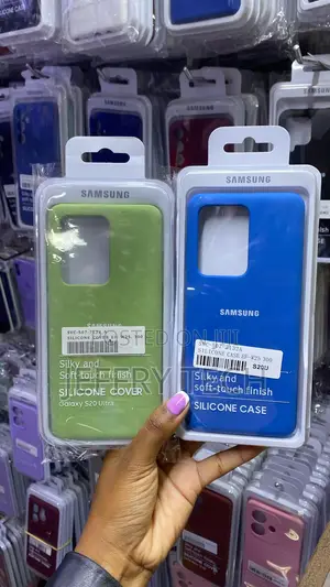 Brown Samsung Silicone Cover for Samsung Galaxy S20 Ultra